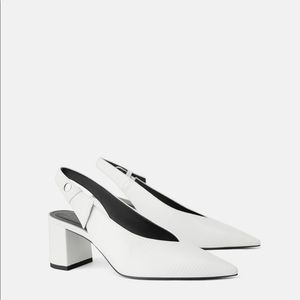 Zara Slingback Mule Heels